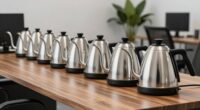 top stainless steel office kettles