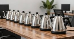 top stainless steel office kettles