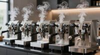 top steam powered lever espresso machines