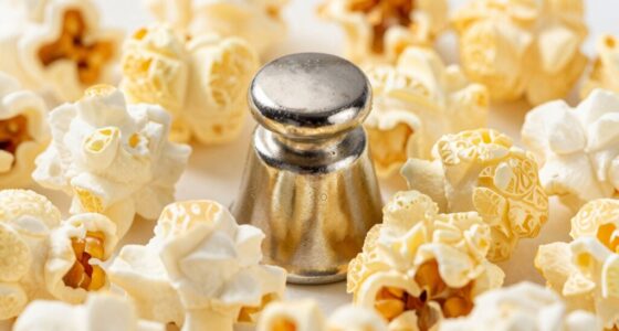 using weight to prevent popcorn