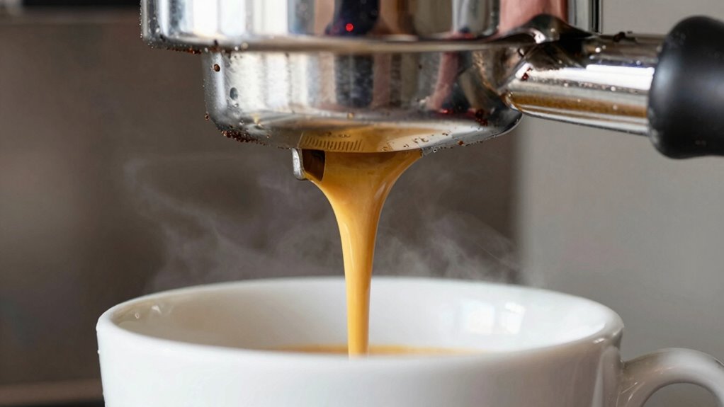 visualize espresso stream quality