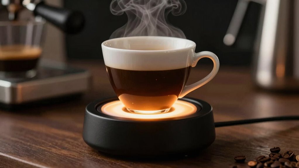 warm cups improve espresso taste