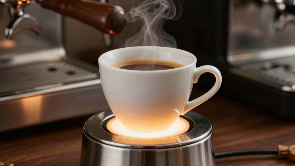 warm cups preserve rich flavors