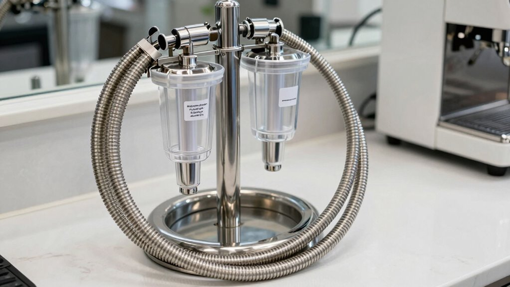 water line cleaning schedule