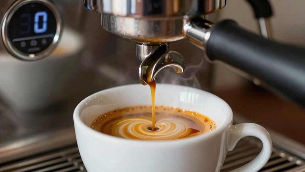 water temperature influences espresso extraction