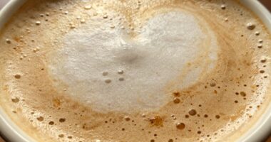 air bubbles in foam