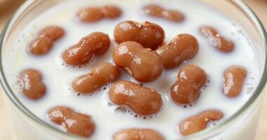 beans enhance milk flavor