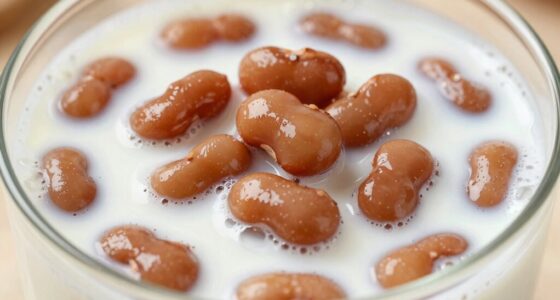 beans enhance milk flavor