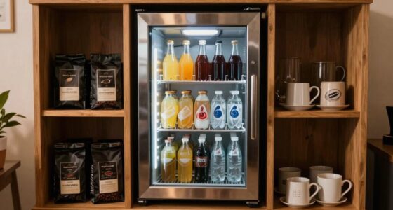 beverage fridges suit coffee homes