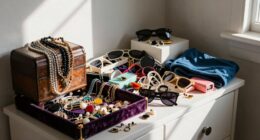 cluttered accessory storage issues
