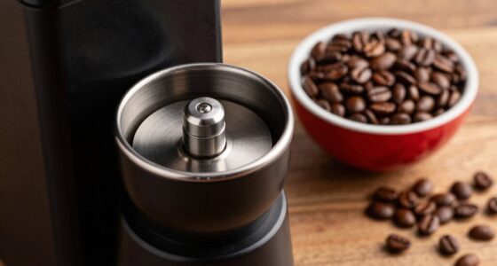coffee bean grinding process