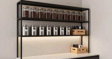 coffee corner storage solution