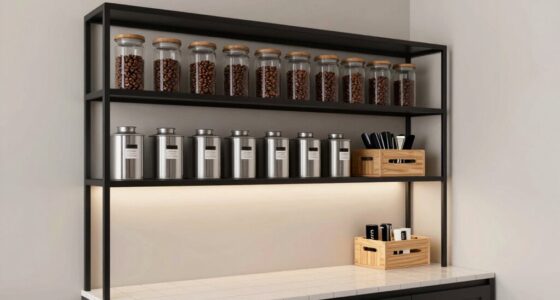coffee corner storage solution
