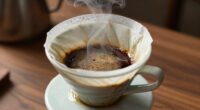 coffee filter hollow issue