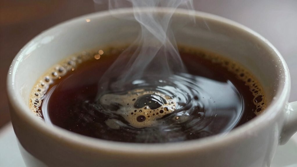 coffee flavor changes with temperature