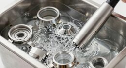 coffee part ultrasonic cleaning