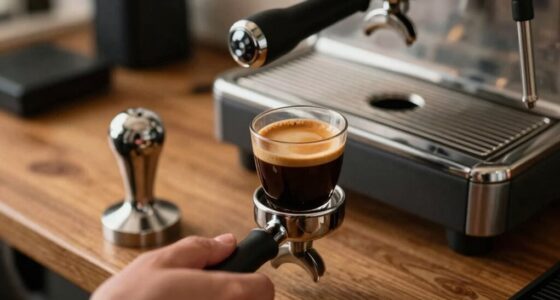 consistent espresso dosing method