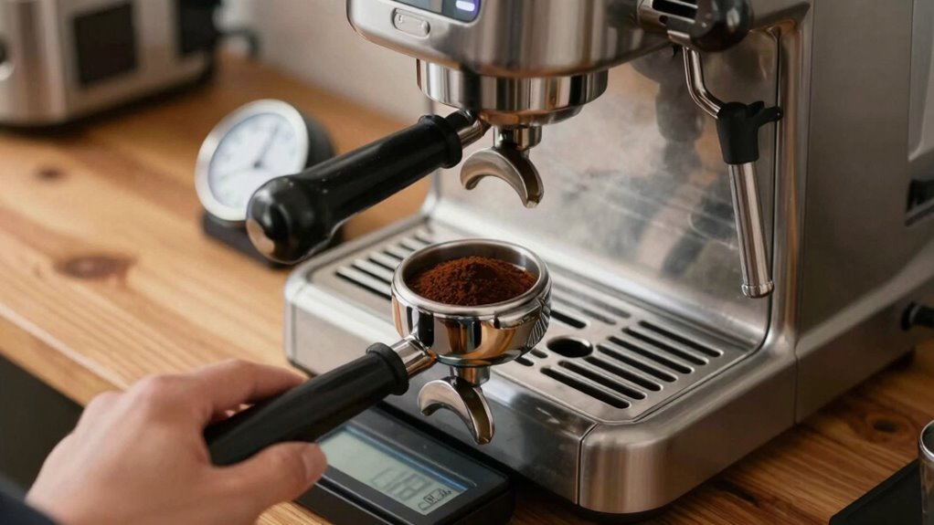 consistent espresso extraction process