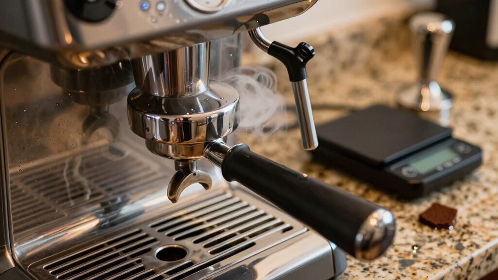 consistent espresso through maintenance