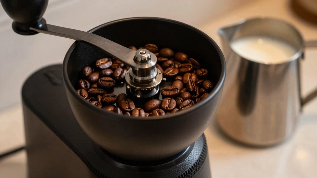 consistent precise milk coffee