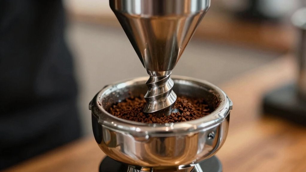 consistent quiet durable espresso grinding