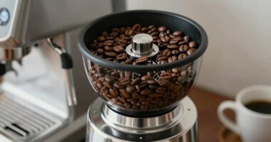 convenient morning espresso grinder