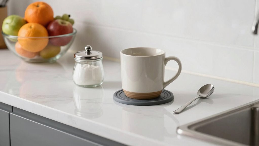 countertop safety and spill prevention