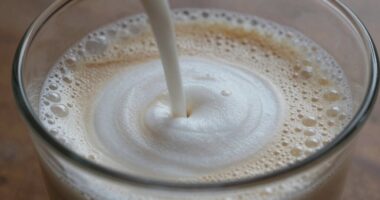 creamy microfoam consistency