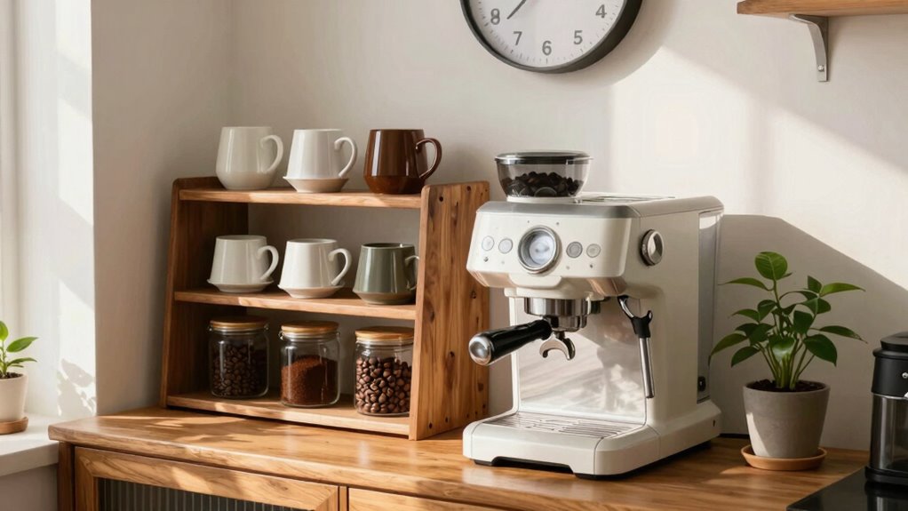 create a personalized coffee space