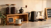 create an inviting coffee station