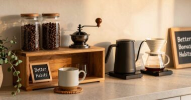 create an inviting coffee station