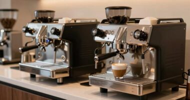 different machines for drinks