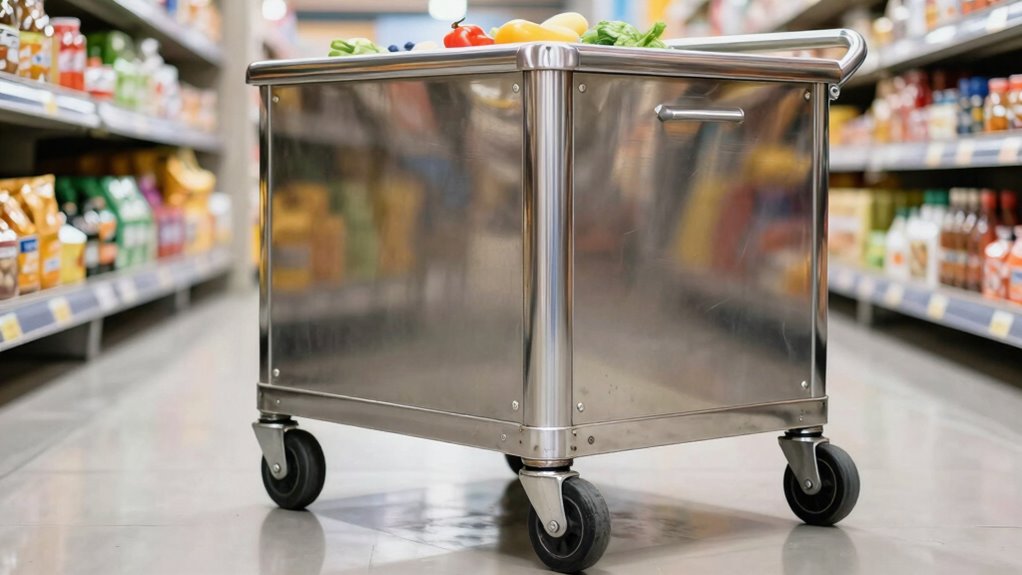 durable ergonomic cart design