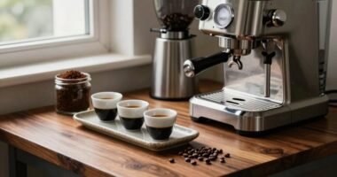 espresso workstation for prep