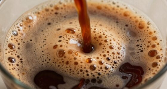 foam appears fine pours poorly