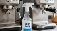 harsh cleaning damages coffee equipment