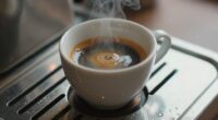 heat transfer enhances espresso