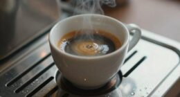 heat transfer enhances espresso