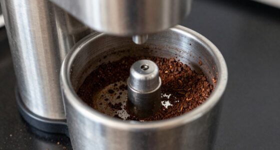 incorrect grinder cleaning method