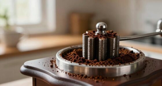 increased grinder mess issue