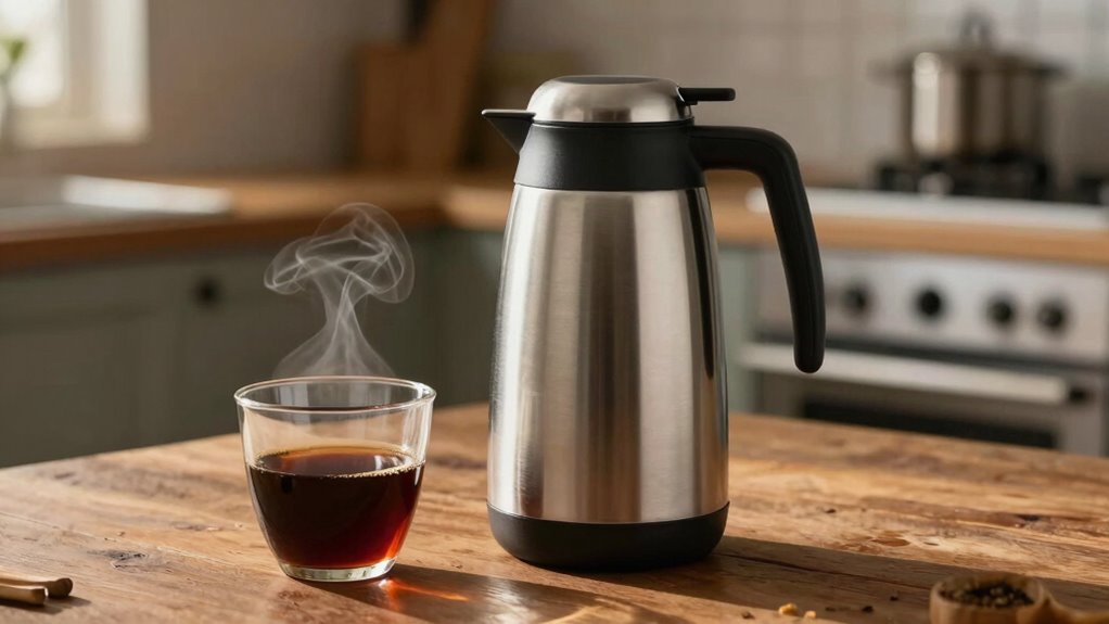 insulation preserves coffee flavor