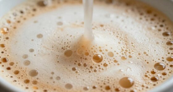 less stable plant based foam