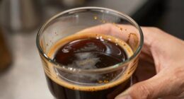 lingering flavor indicates extraction