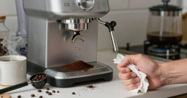 machine causes coffee mishaps