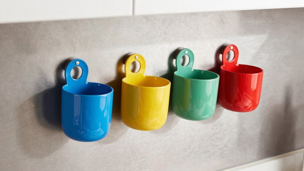 magnetic durable space saving organization