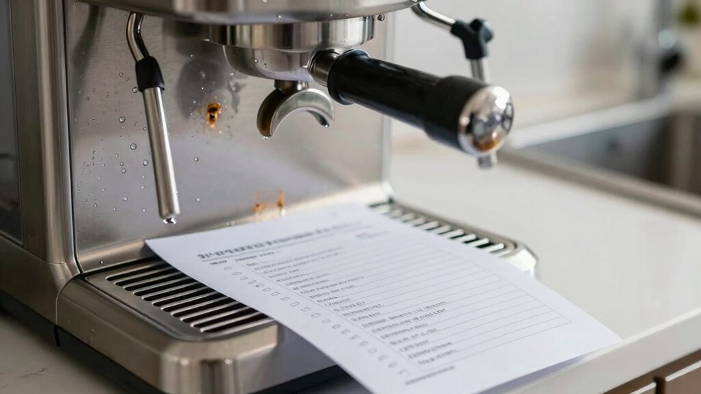 maintain espresso machine health