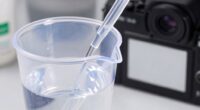 mess free dosing cup