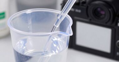 mess free dosing cup