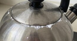 mineral build up accelerates quickly