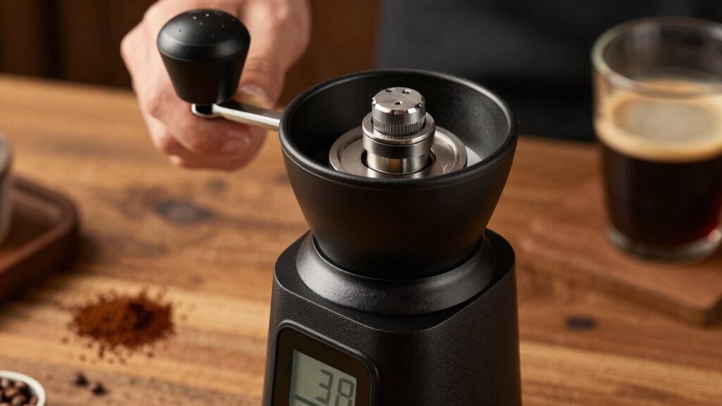 optimal espresso grinder care